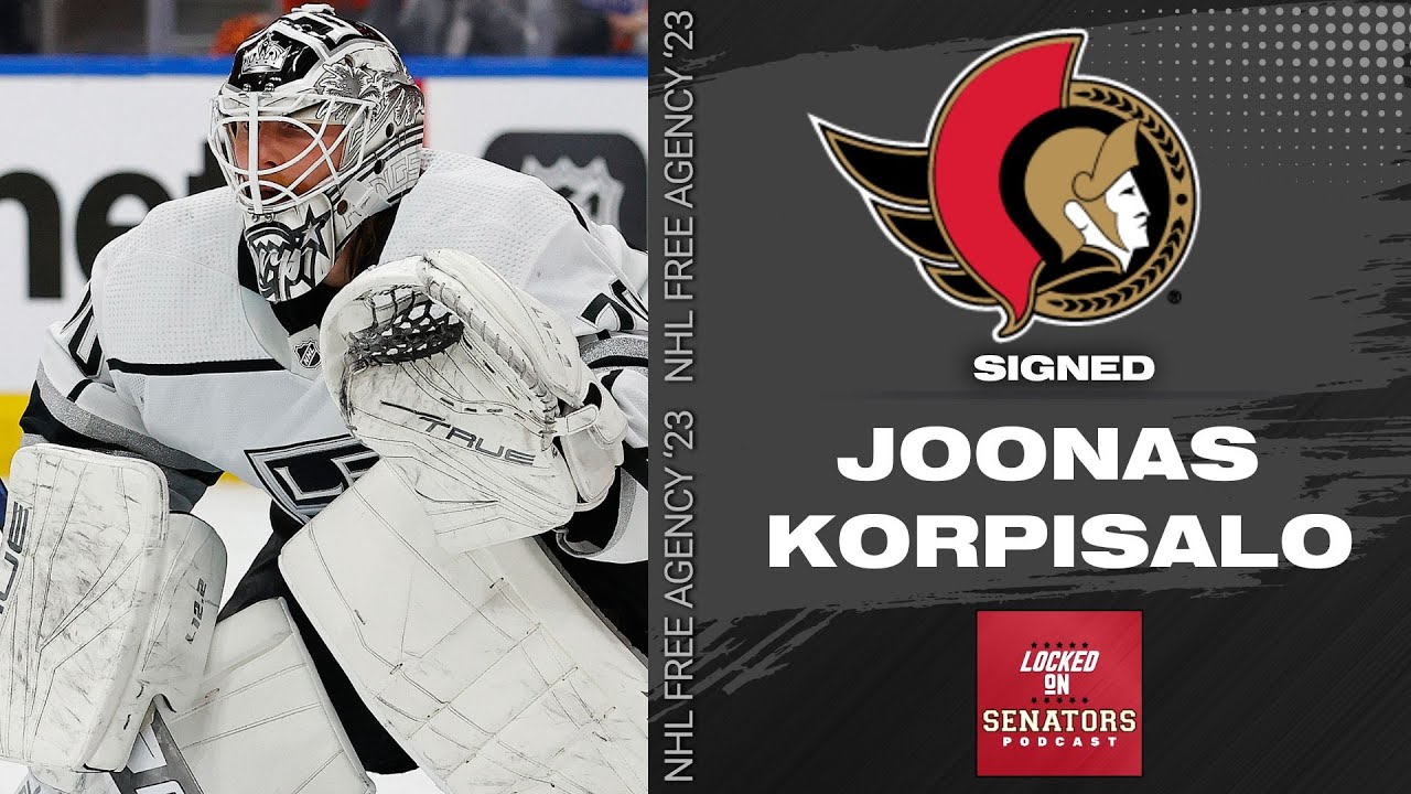 Joonas Korpisalo säkenöi NHL-seura Ottawa Senatorsin maalilla 