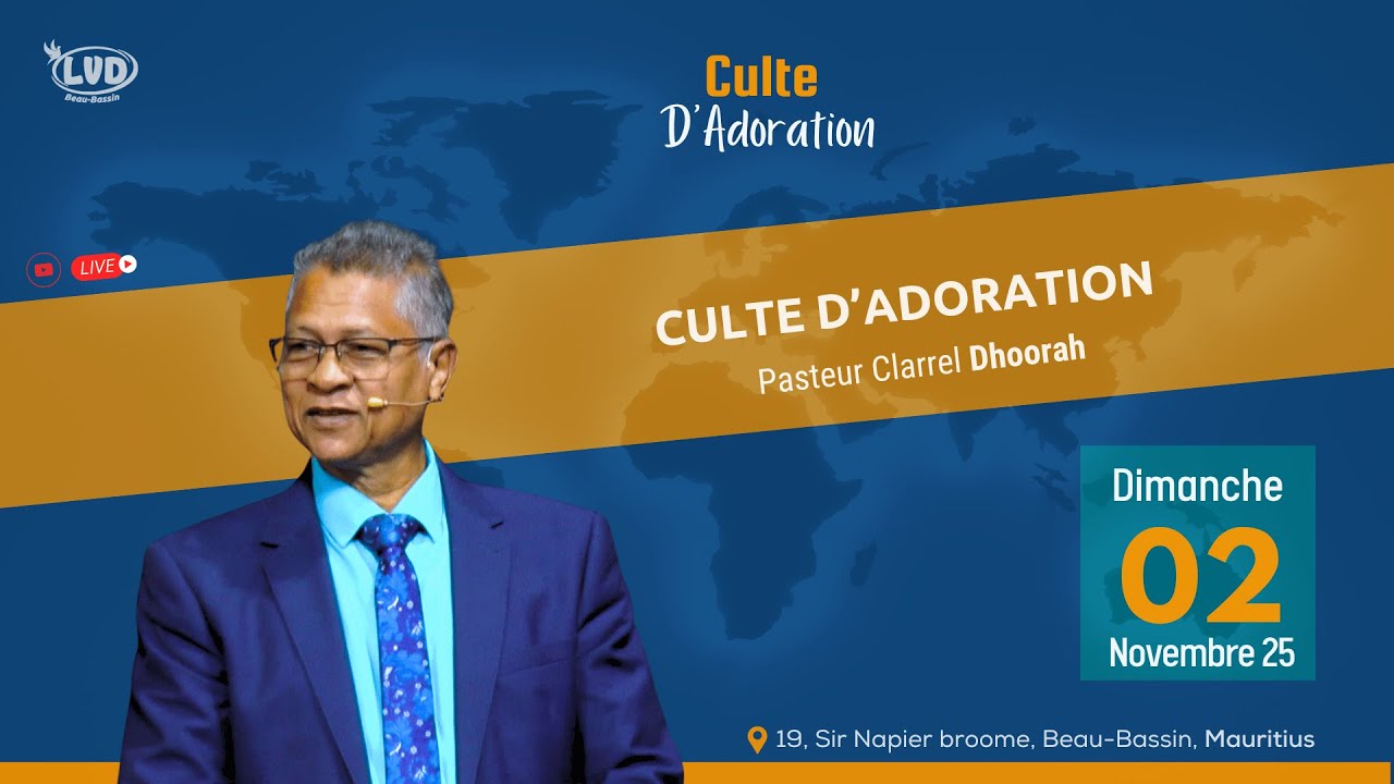 L'Amitié du St. Esprit | Pst Clarrel Dhoorah | Dimanche 02 Novembre 2025