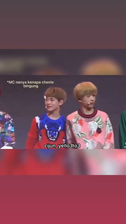 Saat #renjun masih menjabat sebagai translator #chenle 🤭#nctdream