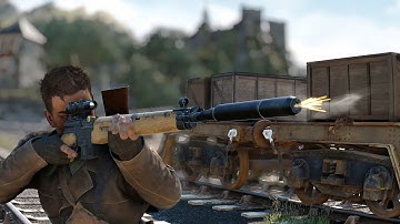 Sniper Elite: Resistance Creative Stealth Kills (Mission 4, Collision Course)