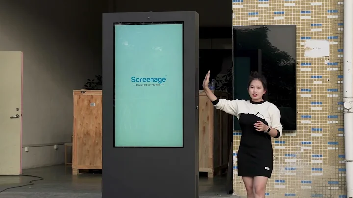 Screenage Double sided Outdoor Kiosk