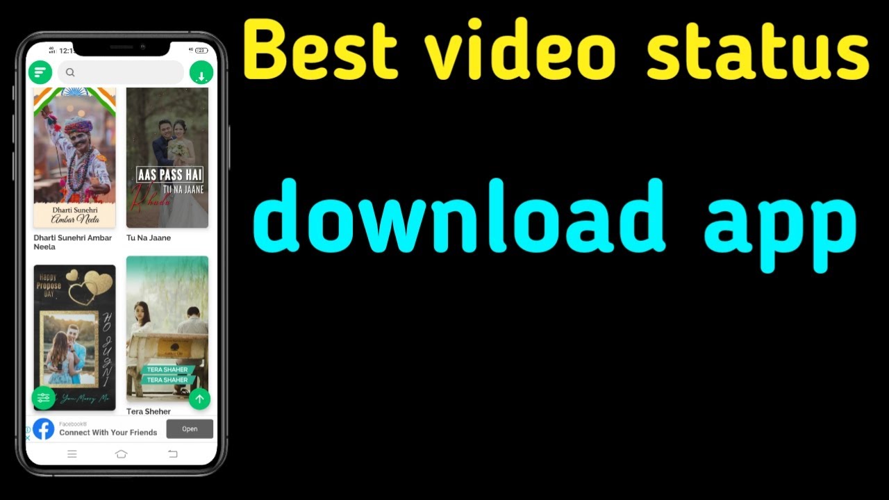 Whatsapp status video maker  best app for whatsapp status video makerstatus maker app