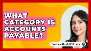 What Category Is Accounts Payable? - BusinessGuide360.com