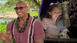 Dwayne Johnson On His Daughters Moana 2 Roles & Favors From Taylor Swift Exclusive