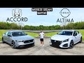 MIDSIZE CLASSICS! -- 2024 Honda Accord vs. 2024 Nissan Altima: Comparison