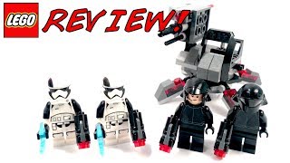 BrickBAM! LEGO Star Wars First Order Battle Pack Alternate Builds!