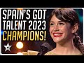 Spain&#39;s Got Talent 2023 WINNERS - All Auditions!