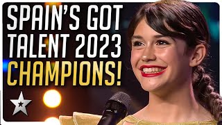 Spain's Got Talent 2023 WINNERS - All Auditions!