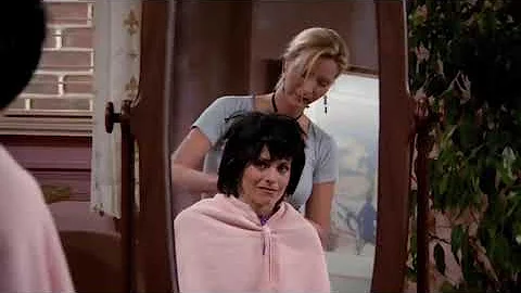 Friends - Phoebe Cuts Monica's Hair.