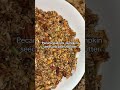 🍌￼ no refined sugar granola