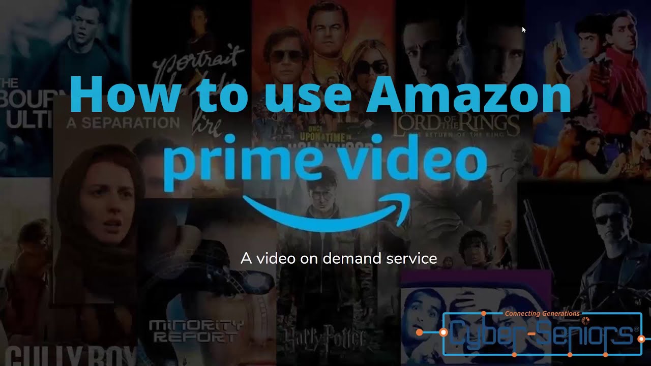 How to use Amazon Prime Video