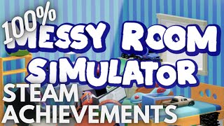 [STEAM] 100% Achievement Gameplay: Messy Room Simulator screenshot 4
