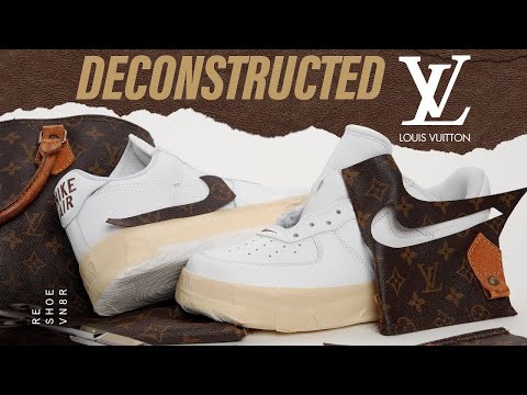 Louis Vuitton gives a peek at how they make the Nike Air Force 1