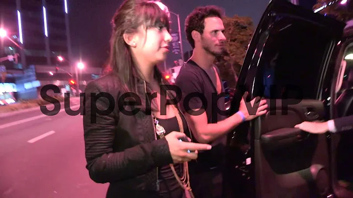 Cheryl Burke departs Bootsy Bellows in West Hollyw...