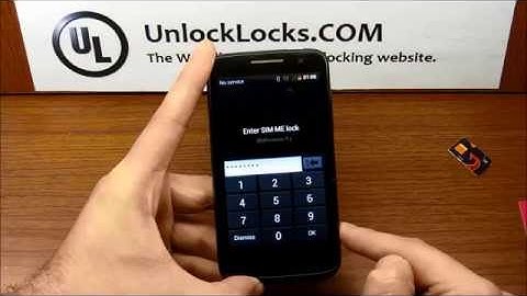 How To Unlock Alcatel One Touch Fierce OT-7024W & OT-7024N (T-Mobile & MetroPCS) by code.