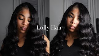 13x4 body wave SUPER NATURAL FT lolly hair