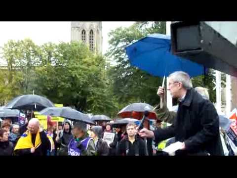 John McInally PCS Bristol Anti Cuts Alliance 23/10/2010