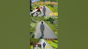 Kinemaster VFX Editing Urdu Tutorial || Wonderful  Matte Painting With Mobile #vfx #shorts #editing