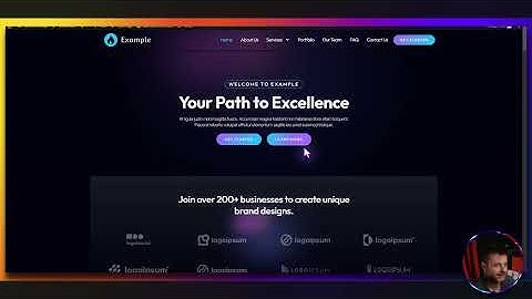 How to Create a Sleek Dark Design Website in WordPress with Elementor