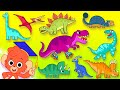 Club Baboo Dinosaur ABC | Learn the Dinosaur Alphabet with Club Baboo | Ankylosaurus, T-Rex