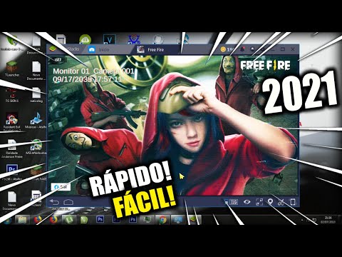 Como Instalar FREE FIRE no PC SUPER FÁCIL (06-06-2021) 