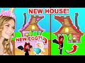 *NEW* Crooked House Build Challenge In Adopt me! (Roblox)