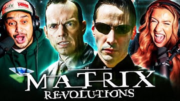 THE MATRIX REVOLUTIONS (2003) MOVIE REACTION – THE MOST EPIC SHOWDOWN – FIRST TIME WATCHING – REVIEW