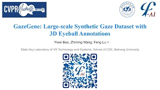 CVPR2025 Paper: GazeGene: Large-scale Synthetic Gaze Dataset with 3D Eyeball Annotations