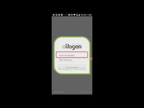 Prise en main de l'application mobile Altagem