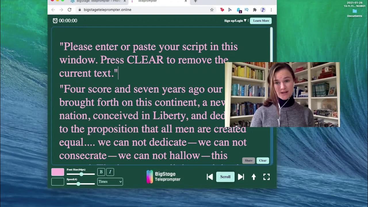 Zoom Teleprompter Tips YouTube