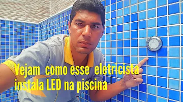 Qual a melhor cor de LED para piscina?