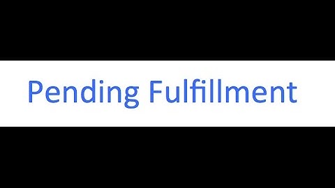 Datamoto CRM | Pending Fulfillment