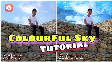 How to make sky look awesome||Sky replacement editing||Kinemaster full Tutorial,color grading