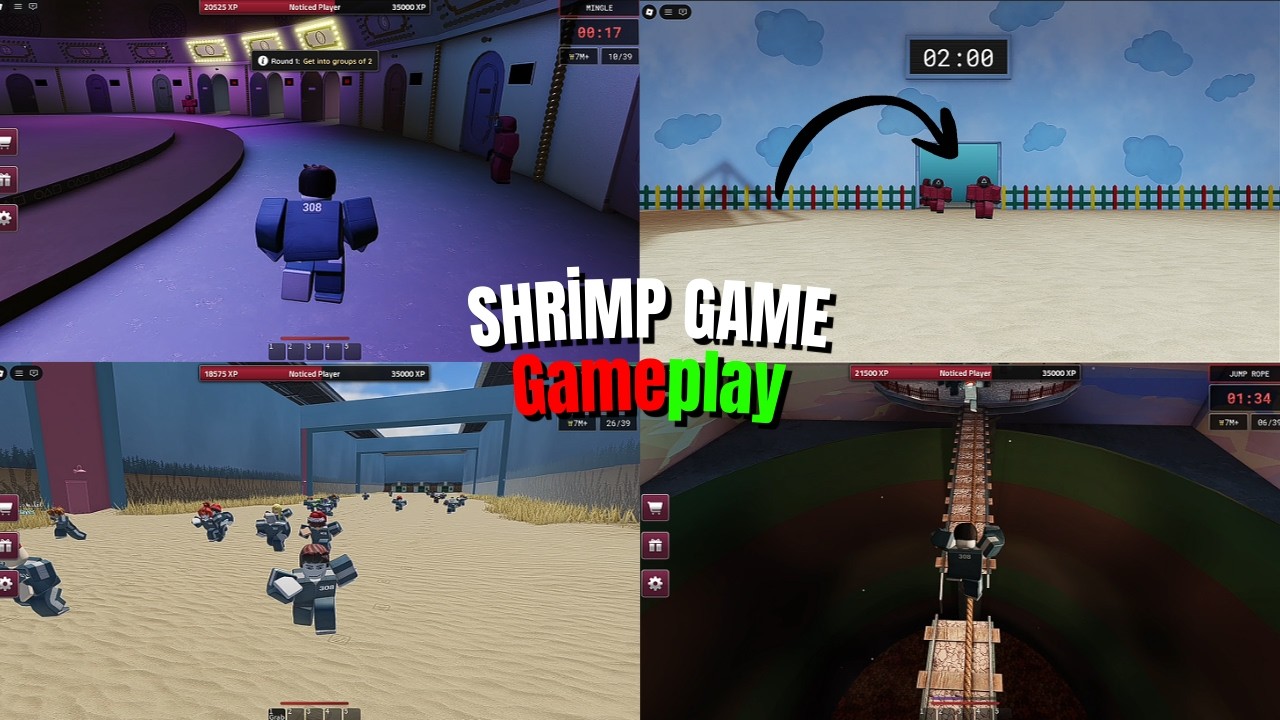 Squid Game – Shrimp Game | I Became a Finalist! 🏆 (Full Walkthrough) – Roblox