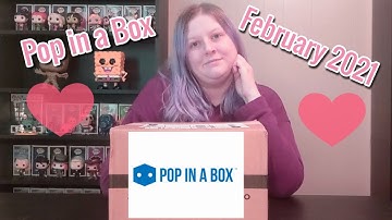 February 2021 Pop in a Box Subscription Unboxing