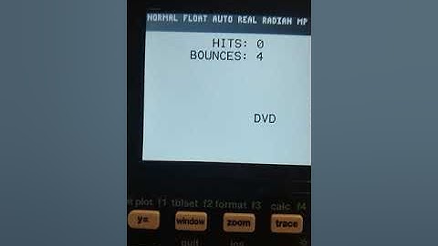 DVD Screensaver on my TI-84