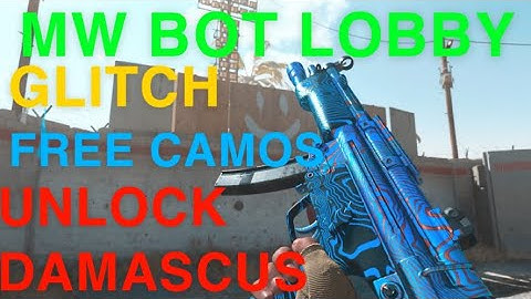 MW BOT LOBBY GLITCH! | MODERN WARFARE BOT LOBBY GLITCH | HOW TO CREATE BOT LOBBIES MODERN WARFARE!