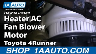 Buy now! new heater blower motor with fan cage from 1aauto.com
http://1aau.to/ia/1ahcx00175 1a auto shows you how to repair, install,
fix, change or replace ...