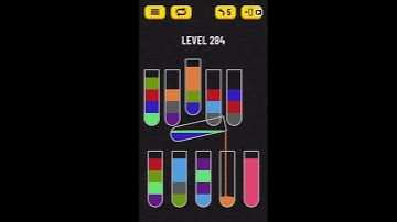 Water Sort Puzzle Level 284