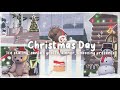   christmas day  ice skating santas grotto dinner unboxing presents 