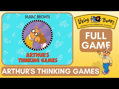 Living Books: Arthur's Thinking Games - All Parts - Full Gameplay/Walkthrough (Longplay)