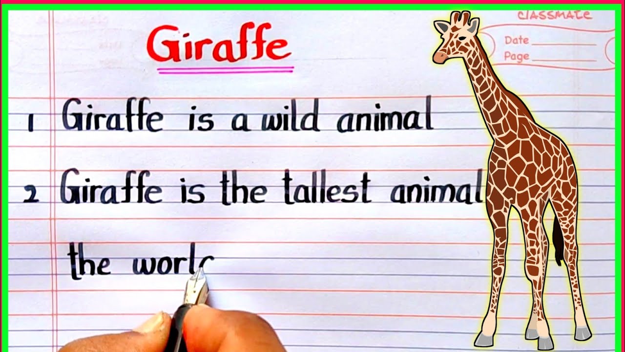 giraffe centre essay competition 2022