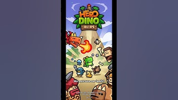 Hero Dino: Idle RPG Game Protect Your World #idlerpg  #idlegame
