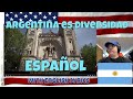 Argentina es Diversidad - Español - REACTION - looks like a beautiful Country for sure!