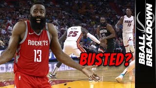 James Harden Finally Caught  But Was It The Right Call?