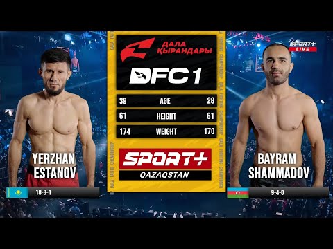 DALA FIGHTING CHAMPIONSHIP. ESTANOV vs SHAMMADOV