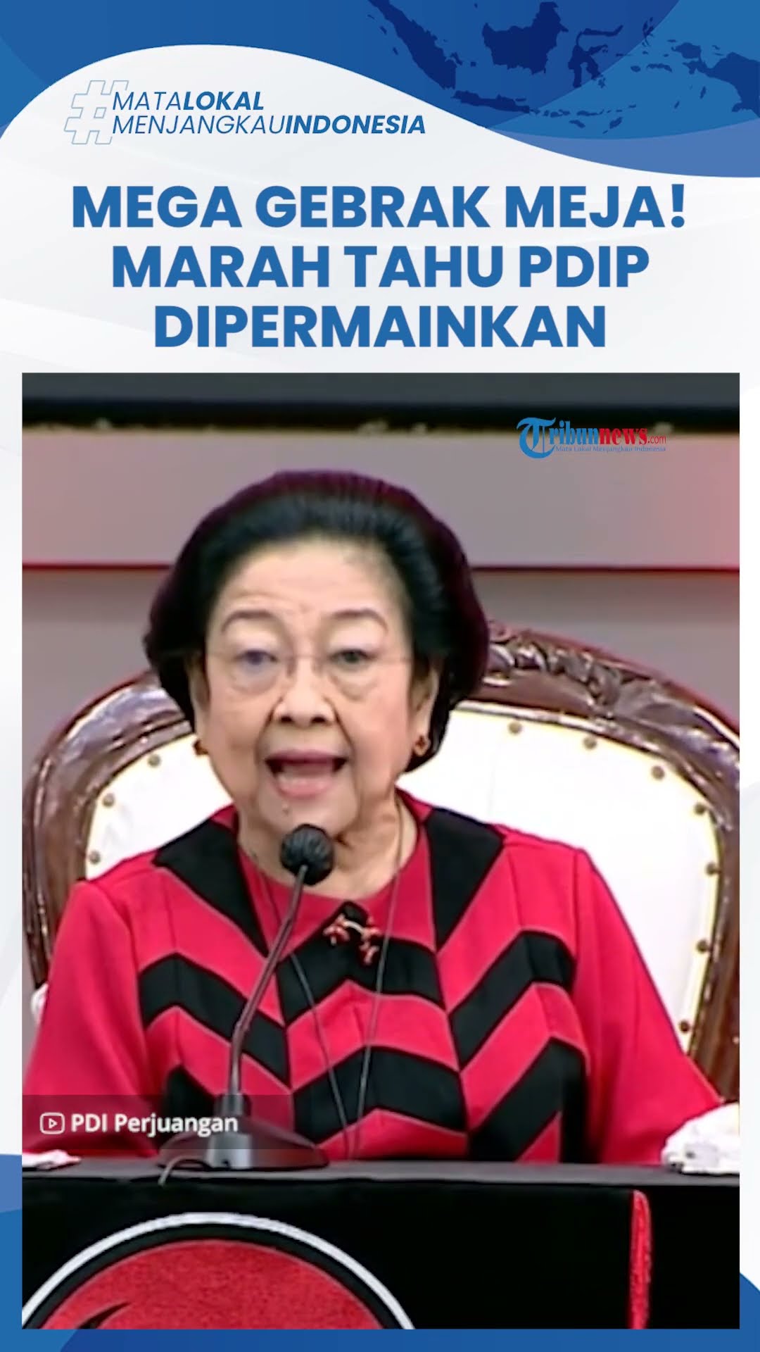 Megawati Gebrak Meja hingga Mencak-mencak Tahu PDIP Dipermainkan: Hukum Dijungkir Balikkan