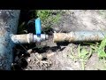Соеденяем водопроводную трубу без сварки Установка шарового крана