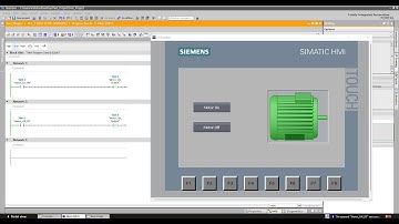 Siemens TIA Portal, how to Add Graphics  And Switch To Start Motor