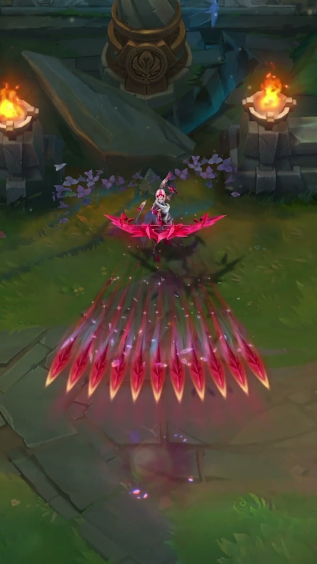 Don't let the crystals' power shake you ₊˚⊹ ? Take a stand with Crystalis Motus Ashe on PBE!
